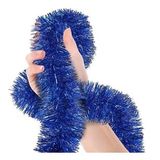 Parti İçin Sim Süs 2 Metre Uzunluk 6 cm Genişlik Mavi Renk İthal