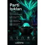 Parti Işığı Özellikli Galaksi Projeksiyon Lambası Kumandalı Gece Aydınlatması