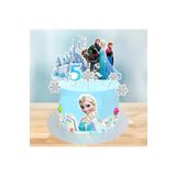 parti Karlar Ülkesi Frozen Elsa Pasta Kürdan Süsü Seti
