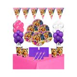 Parti Karnavalı RAPUNZEL 16 KİŞİLİK DOĞUM GÜNÜ PARTİ MALZEMELERİ SETİ