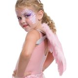 Parti Kostüm Pembe Renkli Orta Boy Çocuk Melek Kanadı 40x60 cm SMR0806-PMBE