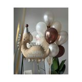 parti kral Dinozor Happy Bırthday Folyo Balon Demeti