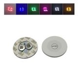 Parti Led Şişe Bardak Altlığı 6cm Parlak 4 LED Flaş Dekor Işık 7 Renk