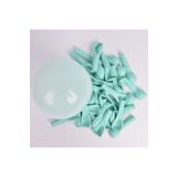 parti pera 5 Inç Mini Makaron Mint Yeşili Balon 10 Adet