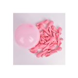 parti pera 5 Inç Mini Makaron Pembe Balon 10 Adet