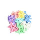 parti pera 5 Inch Mini Makaron Balon 50 Adet Karışık