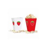 parti pera Çilek Temalı Mısır Kutusu Popcorn 8 Adet