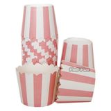 Parti Pera Makaron Pembe Beyaz Cupcake Kek Kapsülü 15 Adet