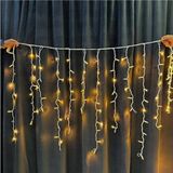 Parti Show Dış Mekan Gün Işığı Saçak LED Beyaz Flaşlı Ip 65 3.5*1 Metre