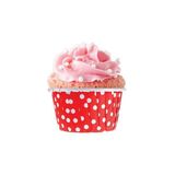 Parti Şöleni Kırmızı Puanlı Muffin Kek Kapsülü