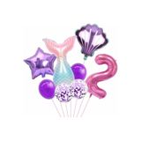 Parti Station Deniz Kızı 2 Yaş Balon Set PSDNZ1BS