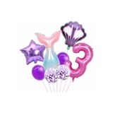 Parti Station Deniz Kızı 3 Yaş Balon Set PSDNZ1BS
