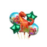 Parti Station Dinozor Trex Balon Set Dinozor Konsept Helyum Balon Set Dinozor Doğum Günü Set