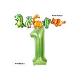 Parti Station Dinozor Yeşil 1 Yaş Balon Set PS-DİNO-Y