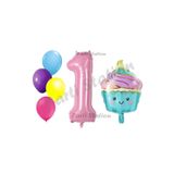 Parti Station Dondurma Pastane 1 Yaş Balon Set PSSEKER-1