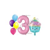 Parti Station Dondurma Pastane 3 Yaş Balon Set PSSEKER-1