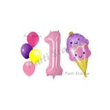 Parti Station Dondurma Pastane 6 Yaş Balon Set PSSEKER-1