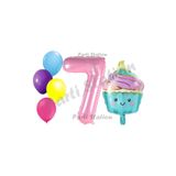 Parti Station Dondurma Pastane 7 Yaş Balon Set PSSEKER-1