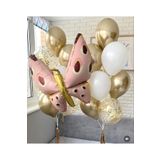 Parti Station Kelebek Konsept Kelebek Balon Set Kelebek Balon Buketi Butterfly Balloon Doğum Günü Balon Set