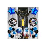 Parti Station Kozmik Uzay 1 Yaş Doğum Günü Balon Set PSUZAYSET