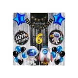 Parti Station Kozmik Uzay 6 Yaş Doğum Günü Balon Set PSUZAYSET