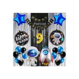 Parti Station Kozmik Uzay 9 Yaş Doğum Günü Balon Set PSUZAYSET