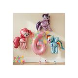 Parti Station My Little Pony Konsept 6 Yaş Balon Seti 4 Parça Doğum Günü Balon