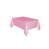 Parti Station Pembe Masa Örtüsü Plastik Tek Kullanımlık Pembe Renk Masa Örtüsü Kullan At Masa Örtüsü
