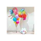 Parti Station Peri Kızı Temalı 4 Yaş Folyo Balon Seti Doğum Günü Dekorasyonu PSPERİBST