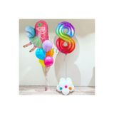 Parti Station Peri Kızı Temalı 8 Yaş Folyo Balon Seti Doğum Günü Dekorasyonu PSPERİBST