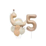Parti Station Retro Dinozor 5 Yaş Balon Set PSBOHDİNO