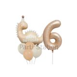 Parti Station Retro Dinozor 6 Yaş Balon Set PSBOHDİNO