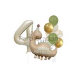 Parti Station Retro Dinozor Tema 4 Yaş Balon Set PSBOHODİNO