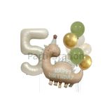 Parti Station Retro Dinozor Tema 5 Yaş Balon Set PSBOHODİNO