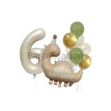 Parti Station Retro Dinozor Tema 6 Yaş Balon Set PSBOHODİNO