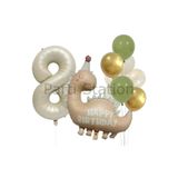 Parti Station Retro Dinozor Tema 8 Yaş Balon Set PSBOHODİNO