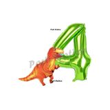 Parti Station T-Rex Dinozor Yeşil 4 Yaş Balon Set PSDİNOZOR-2