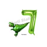Parti Station T-Rex Dinozor Yeşil 7 Yaş Balon Set PSDİNOZOR-1