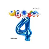 Parti Station Uzay Lacivert Doğum Günü Galaksi Balon Set PS-UZAY-L