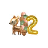 Parti Station Woodland Geyik Gold 2 Yaş Balon Set PSCEYL-1
