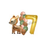 Parti Station Woodland Geyik Gold 7 Yaş Balon Set PSCEYL-1