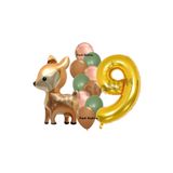 Parti Station Woodland Geyik Gold 9 Yaş Balon Set PSCEYL-1