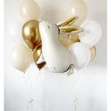 Parti Station Woodland Konsept Tavşan Balon Set Sevimli Tavşan Balon Buketi Rabbit Balloon Doğum Günü Balon Set