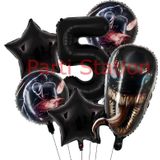 Parti Station Zehirli Öfke Venom 5 Yaş Doğum Günü Balon Set Venom Tema Doğum Günü Parti Balon Set