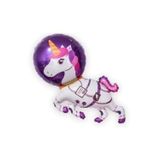 Parti Sürprizi Astronot Unicorn Folyo Balon 1 Adet