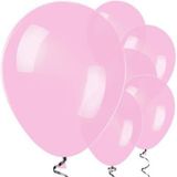 Parti Sürprizi Bebek Pembe Metalik 10 Adet Latex Balon