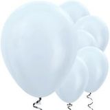 Parti Sürprizi Beyaz Metalik 10 Adet Latex Balon