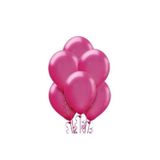 Parti Sürprizi Fuşya Metalik 10 Lu Latex Balon
