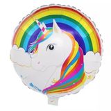Parti Sürprizi Gökkuşağı Unicorn Folyo Balon 1 Adet