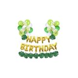 Parti Sürprizi Happy Birthday Konfetili Balon Set